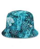 New Era Men's Teal Jacksonville Jaguars Shibori Bucket Hat