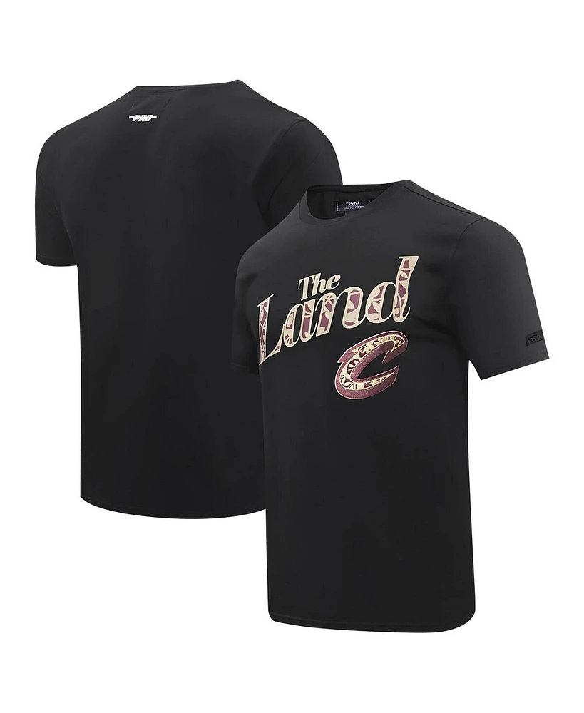 Pro Standard Men's Black Cleveland Cavaliers 2023 City Edition T-Shirt