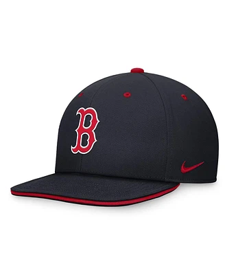 Nike Men's Navy Boston Red Sox Primetime Pro Performance Snapback Hat