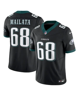 Nike Men's Jordan Mailata Black Philadelphia Eagles Alternate Vapor F.u.s.e. Limited Jersey