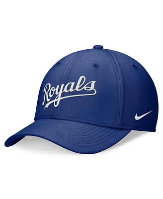 Nike Men's Royal Kansas City Royals Primetime Performance SwooshFlex Hat