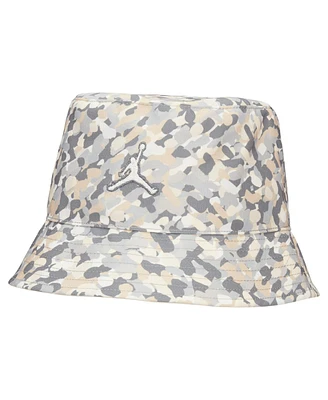 Jordan Men's and Women's Khaki Allover Print Reversible Bucket Hat