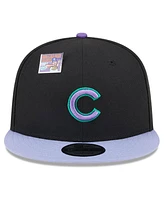 New Era Men's Black/Purple Chicago Cubs Grape Big League Chew Flavor Pack 9FIFTY Snapback Hat