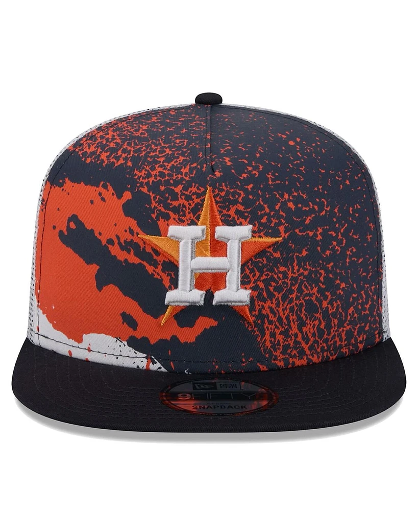 New Era Men's Navy Houston Astros Court Sport 9FIFTY Snapback Hat