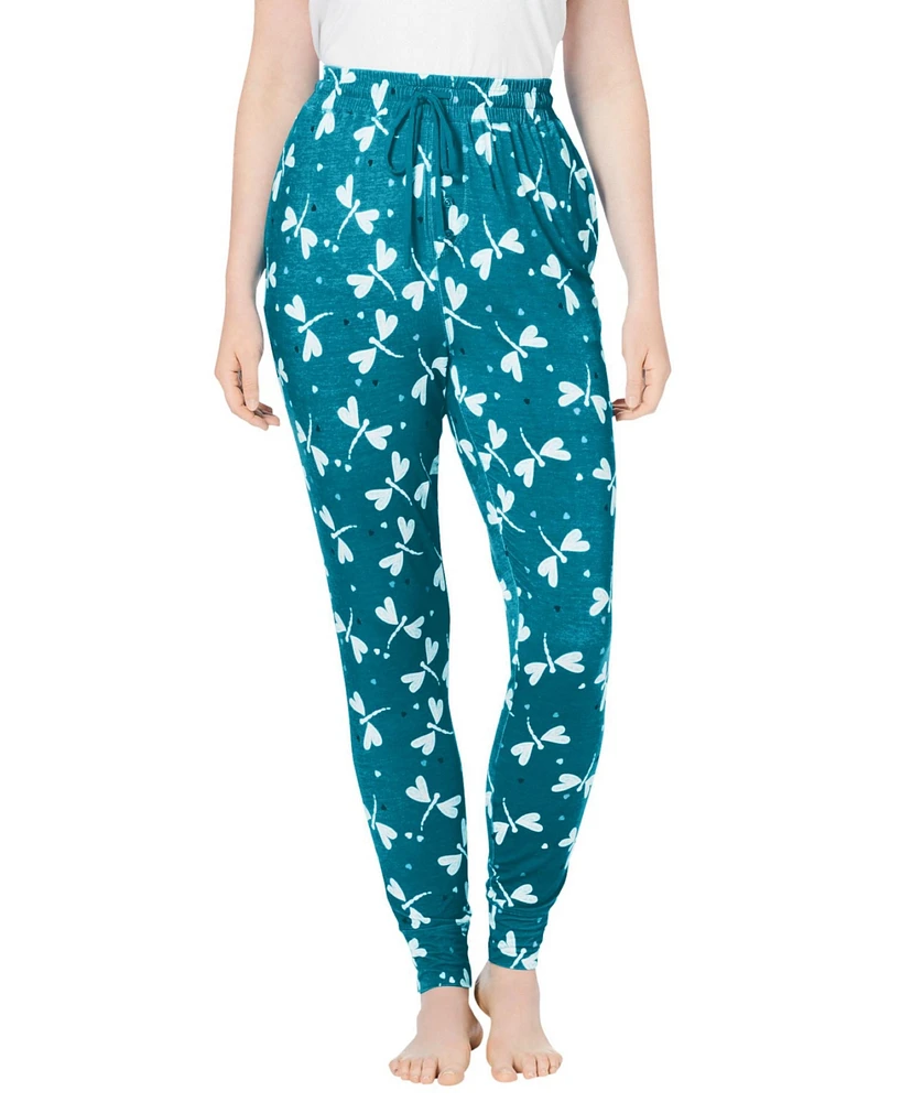 Dreams & Co. Women's Plus Size Relaxed Pajama Pant