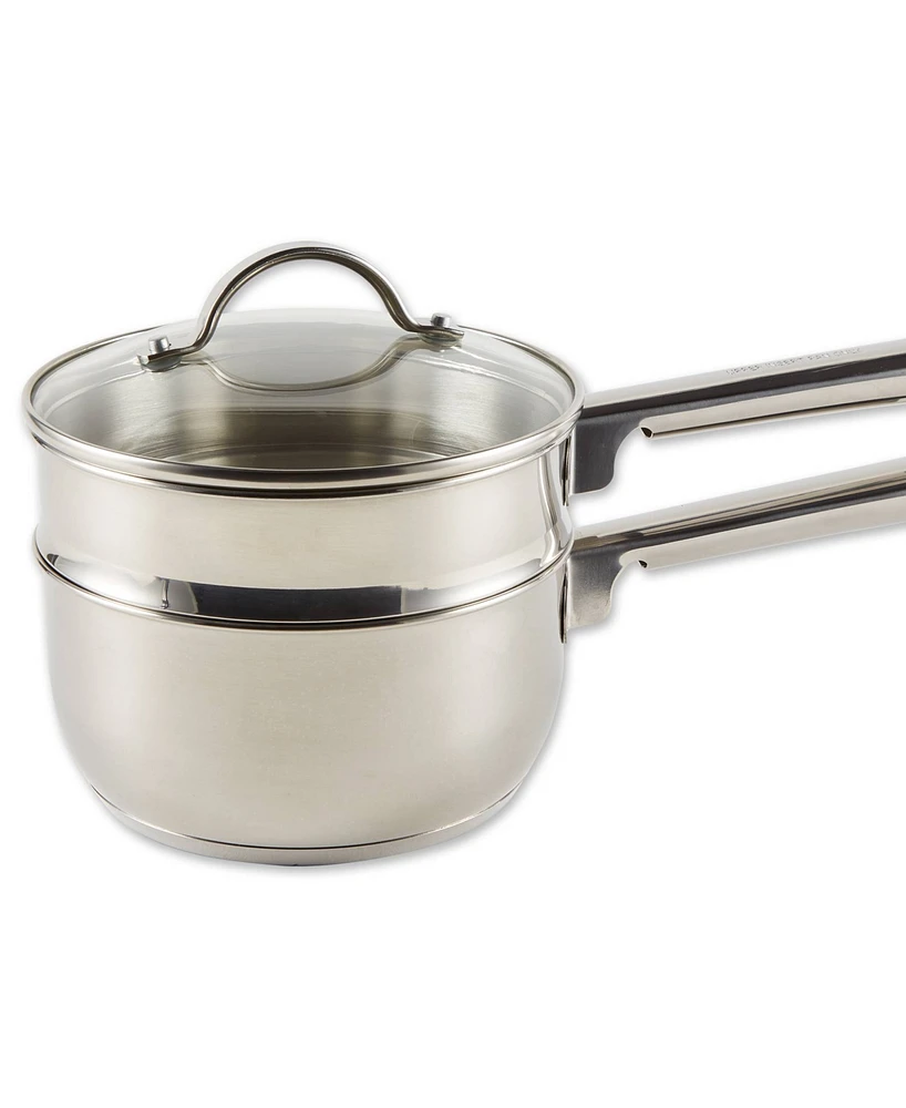 Rsvp International Endurance Stainless Steel 3 Piece 2 Qt Double Boiler