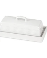 Rsvp International Ceramic Stoneware 8" x 4" x 3" Butter Dish