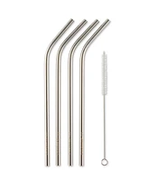 Rsvp International Endurance Stainless Steel 4 Piece 8.5"Straw Set