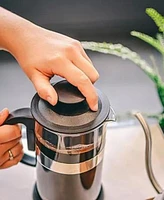 Grosche Cafe Harmony Trio: Zurich French press, Cyprus Glass Mug Frother