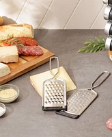 Rsvp International Endurance Stainless Steel 2 Piece 10"x3" Hand Held Cheese Grater