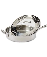 Rsvp International Endurance Stainless Steel Glass 12.5" Diameter Universal Lid