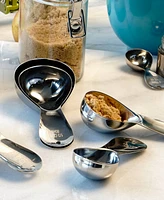 Rsvp International Endurance 18/8 Stainless Steel 5 Piece Teardrop Measuring Cup Set