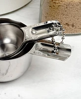 Rsvp International Endurance Stainless Steel 4 Piece Nesting Measuring Cup