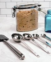 Rsvp International Endurance 18/8 Stainless Steel 4 Piece Long Handle Measuring Spoon