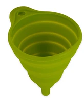 Rsvp International Silicone 5.25" D Collapsible Green Funnel