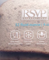 Rsvp International Polyethylene 2 Piece 9" x 8.25" Eco Press-n-Seal Bags