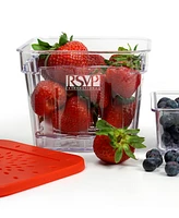 Rsvp International 2 Piece Bisphenol A-Free Plastic Berry Keeper Set