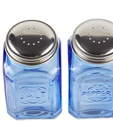 Rsvp International Retro Glass 2 Piece 8 Ounce Retro Style Salt Pepper Set