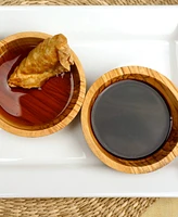 Rsvp International Olive Wood 1/3 Cup Dipping Bowl