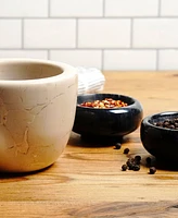Rsvp International Beige Marble Mortar Pestle Set