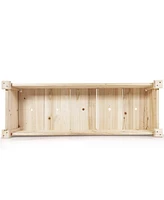 Raised Garden Bed Elevated Planter Box Wood