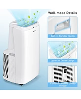 Costway 12000BTU Portable Air Conditioner 3-in-1 Air Cooler Fan Dehumidifier w/ Remote