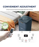 Costway Btu Portable Air Conditioner w/ Remote Control 3-in-1 Cooler Drying