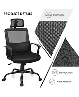 Costway Mesh Office Chair High Back Ergonomic Swivel Chair