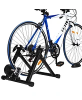 Costway 1 pcs Bike Trainer Bicycle Exercise Stand w/ 8 Levels Resistance