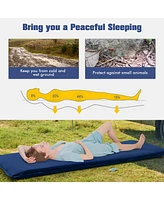 Costway Portable & Lightweight Folding Foam Sleeping Cot for Camping