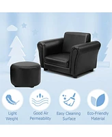 Costway Kids Sofa Armrest Chair Couch Children Toddler Birthday Gift