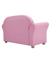 Costway Kids Sofa Princess Armrest Chair Lounge Couch Children