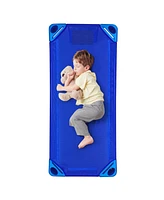 Pack of 4 Kids Stackable Naptime Cot 51''Lx23''W Daycare Rest Mat