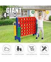 Inolait Jumbo 4-to-Score Giant Game Set with 42 Jumbo Rings and Quick-Release Slider