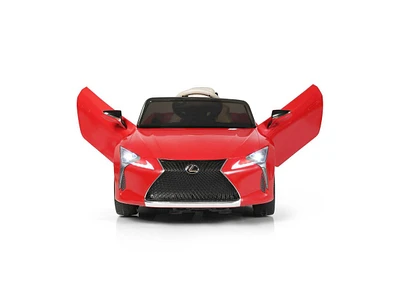 Slickblue Kids Ride Lexus LC500 Licensed Remote Control Electric Vehicle