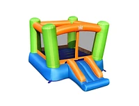 Slickblue Kids Inflatable Bounce House without Blower for Indoor and Outdoor