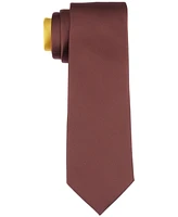 Tayion Collection Men's Yellow Solid Tie