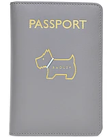 Radley London Heritage Dog Outline Leather Passport Cover