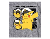 Hybrid Apparel Captain Pikachu Men's Short Sleeve Tee