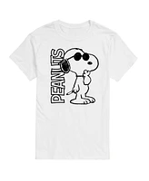 Hybrid Apparel Joe Cool Peanuts Logo Men's Short Sleeve Tee