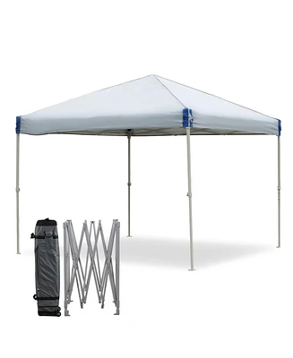 Aoodor 12'x12' Pop Up Canopy Tent with Roller Bag, Portable Instant Shade Canopy.