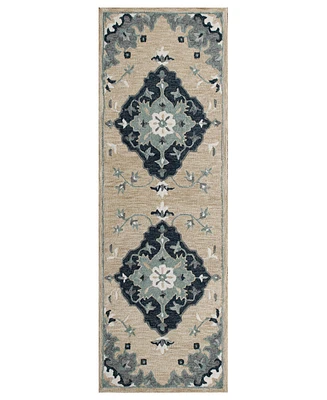 Closeout! Lr Home Rochelle Rug- 2'3"x6'9" Runner Area Rug