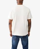 True Religion Men's Short Sleeve Resort Patch T-shirts