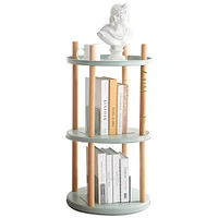 Streamdale Furniture 360 Rotating Bookshelf with Large Storage Space