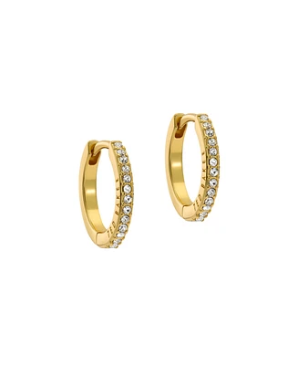 Ted Baker Jewelry Heplie: Crystal Hoop Earrings (14Mm)