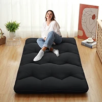 Caromio Futon Mattress Twin Size, Floor Pad Portable Dorm Sleeping Pad