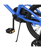 Sugift 18 Feet Kid's Bike with Removable Training Wheels