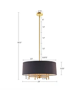 Presidio 5-Light Drum Shade Chandelier