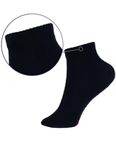 Alpine Swiss Men's Ankle Socks 8 Pack Cotton Athletic Performance Socks for Men Moisture-Wicking Cushioned Quarter Length Socks Reinforced Heel & Toe