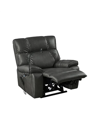 Streamdale Furniture Electric Power Lift Recliner Chair with Massage, Heat & Phone Holder